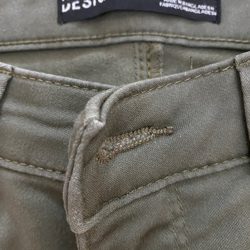 Design Lab Skinny Pant - Army Green